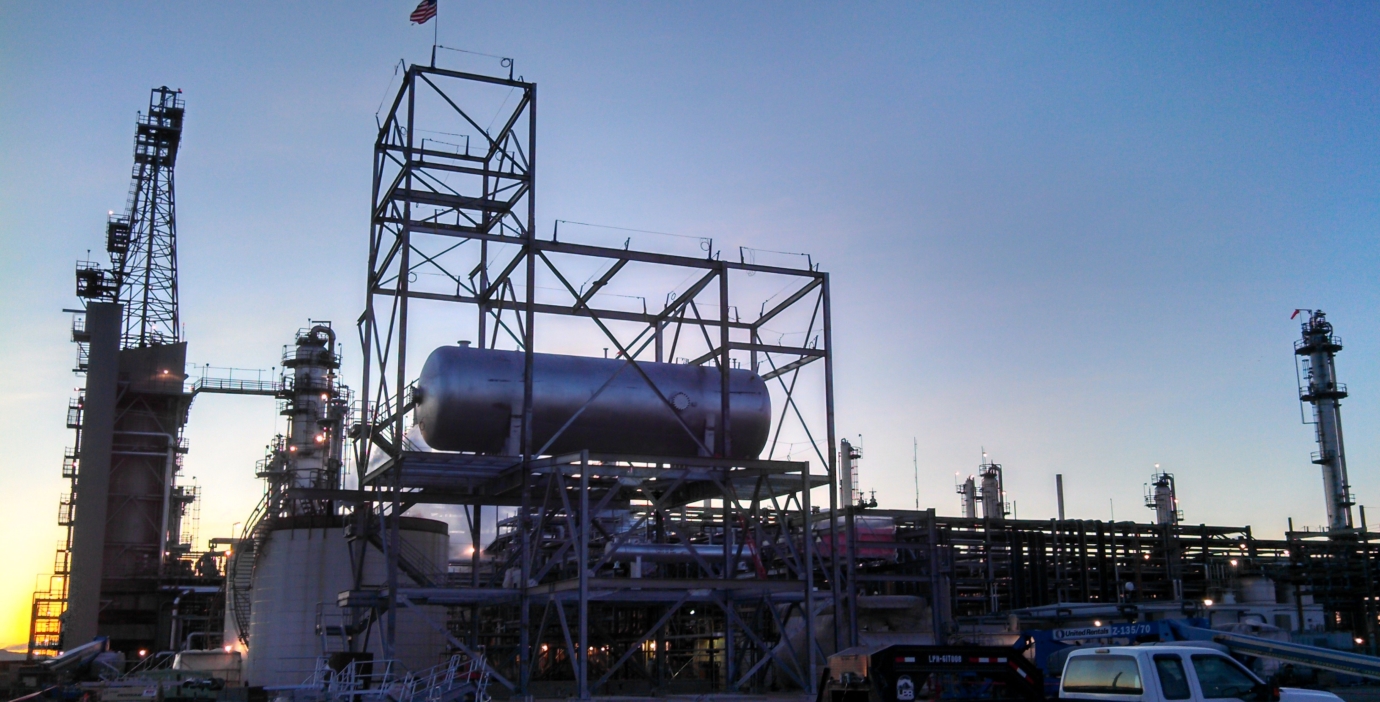 Sinclair Refinery LPR Construction